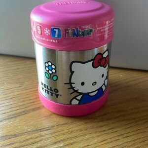 Hello Kitty 10 oz. Stainless Steel Thermos Funtainer Insulated Lunch Container